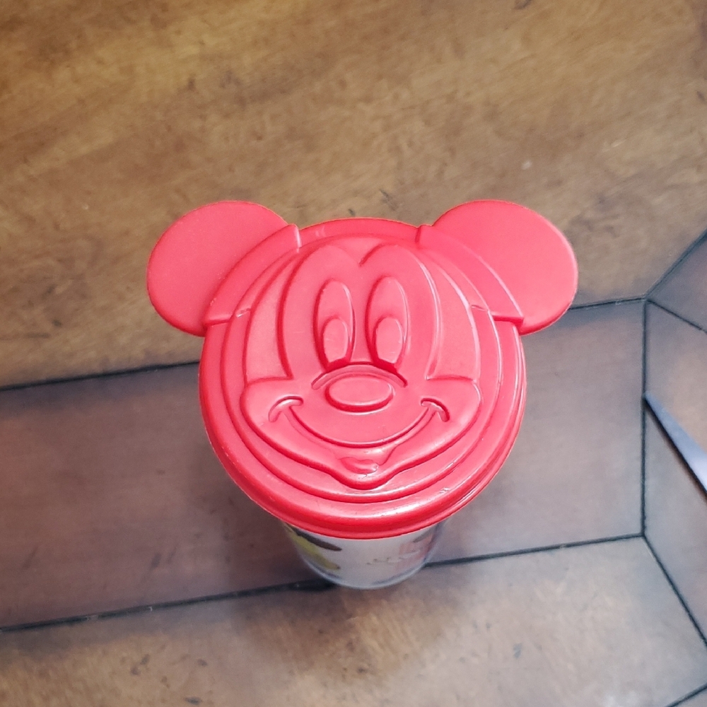 Tupperware Disney Mickey Mouse Red Snack Container